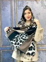 شال موهر پلنگی(296) - Image 2
