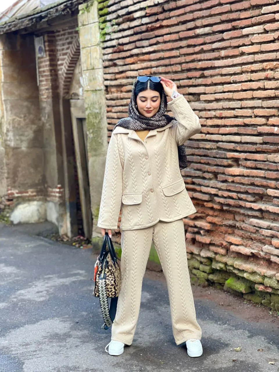 ست مراکشی آستردار کهربا(333)