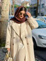 پالتو بلند کرم نیتا (330) - Image 6