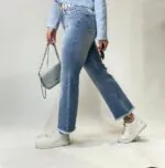 شلوار واید روشن (396) - Image 6