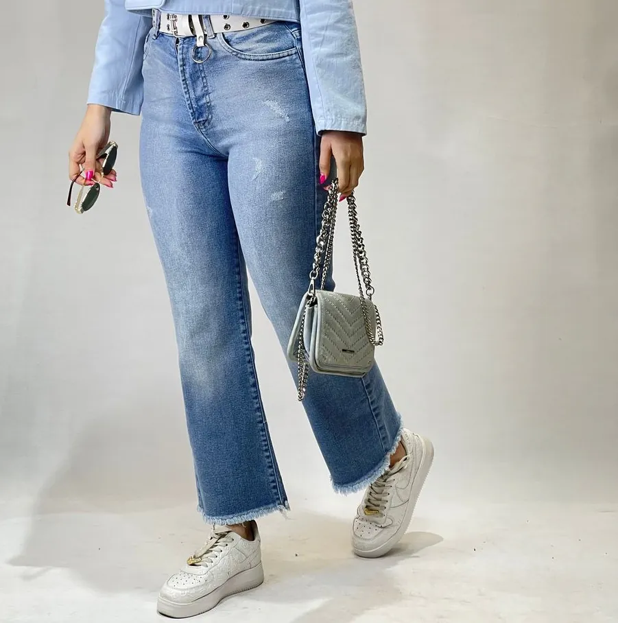 شلوار واید روشن (396) - Image 4