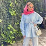 مانتو جین کیفدار آویژه (397)