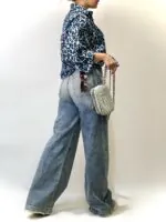 شلوار بگ برش دارسه رنگ (469) - Image 14
