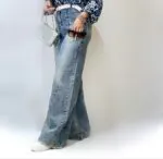 شلوار بگ برش دارسه رنگ (469) - Image 6
