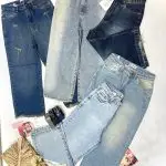 شلوار واید روشن سنگشور (519)