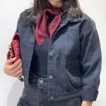 کت کراپ ذغالی ترنج(559)