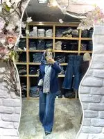 شافل جین سه رنگ (567) - Image 9