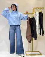 سویشرت داخل کرکدار  کلاهدار‌(569) - Image 12