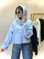 سویشرت داخل کرکدار  کلاهدار‌(569) - Image 11