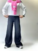 شلوار جین نیمبگ دورنگ(578) - Image 15