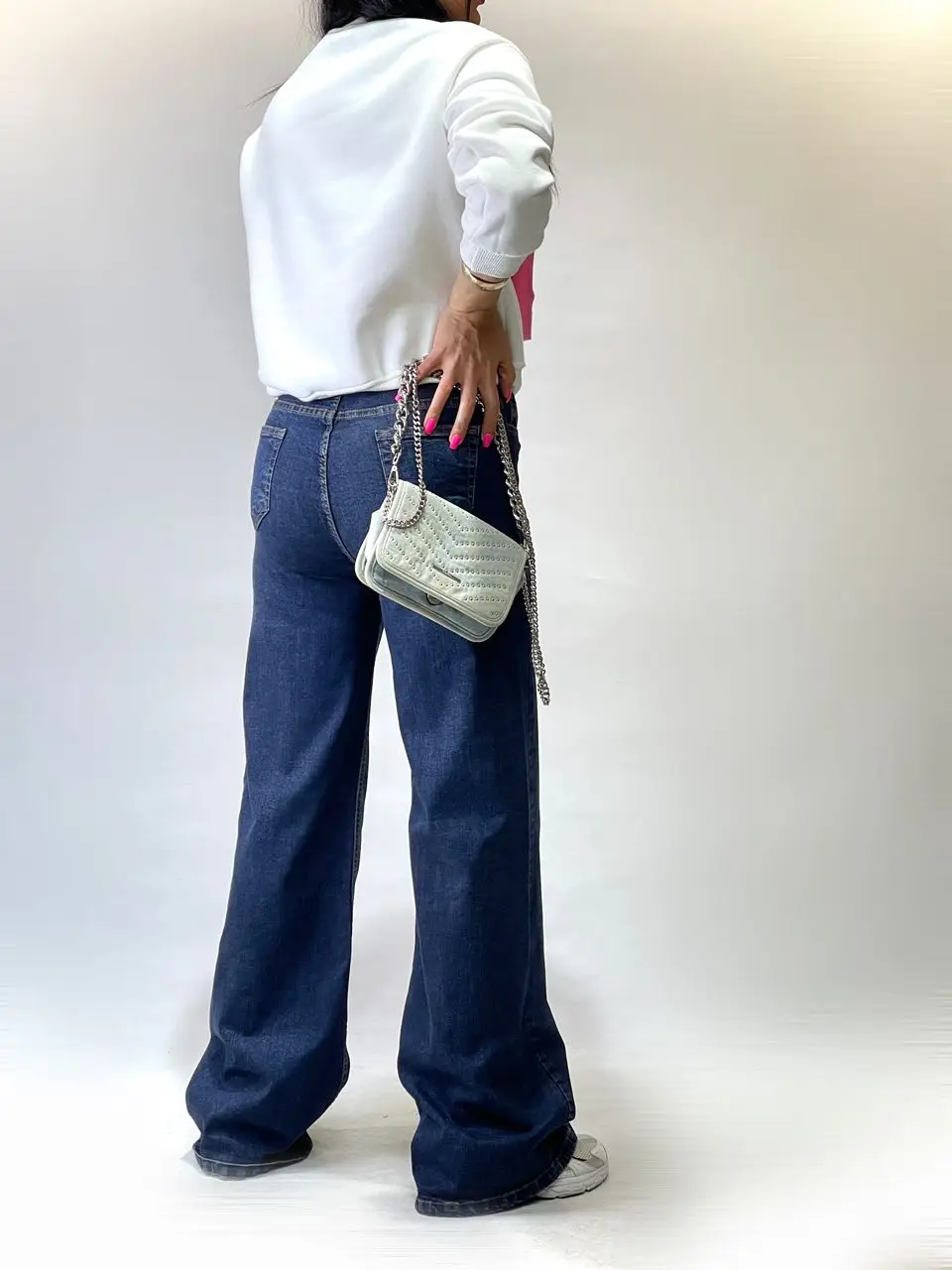 شلوار جین نیمبگ دورنگ(578) - Image 12