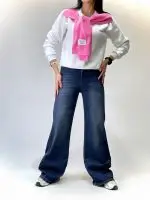 شلوار جین نیمبگ دورنگ(578) - Image 11