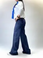 شلوار جین نیمبگ دورنگ(578) - Image 5