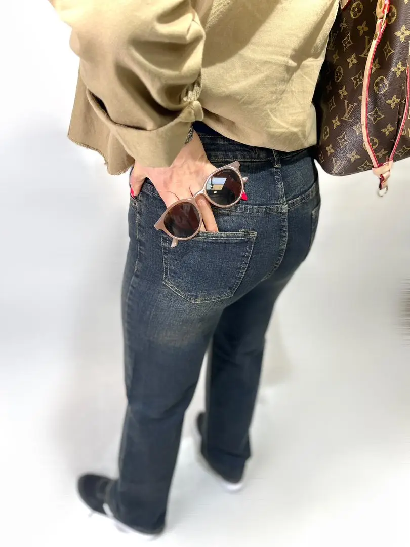 شلوار نیمبگ واید دورنگ (594) - Image 9