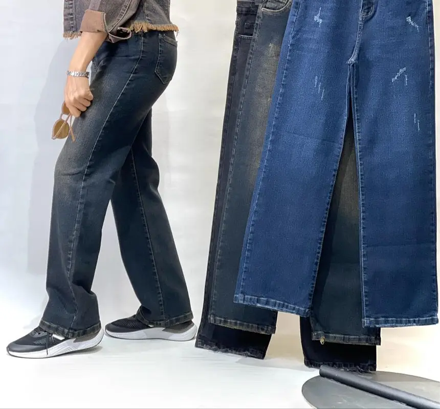 شلوار نیمبگ واید دورنگ (594) - Image 6