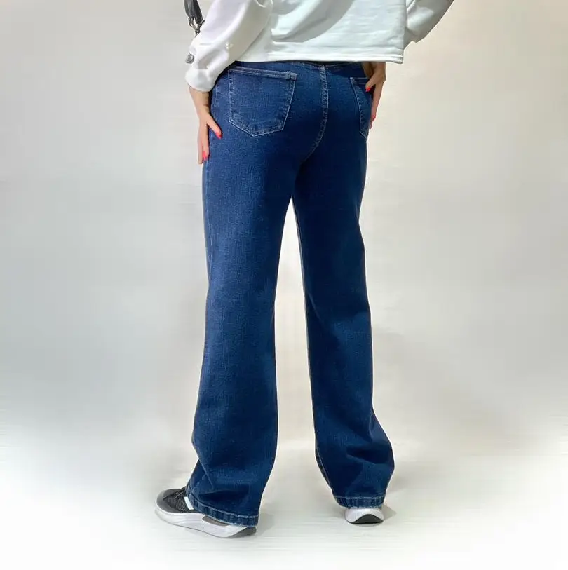 شلوار نیمبگ واید دورنگ (594) - Image 3