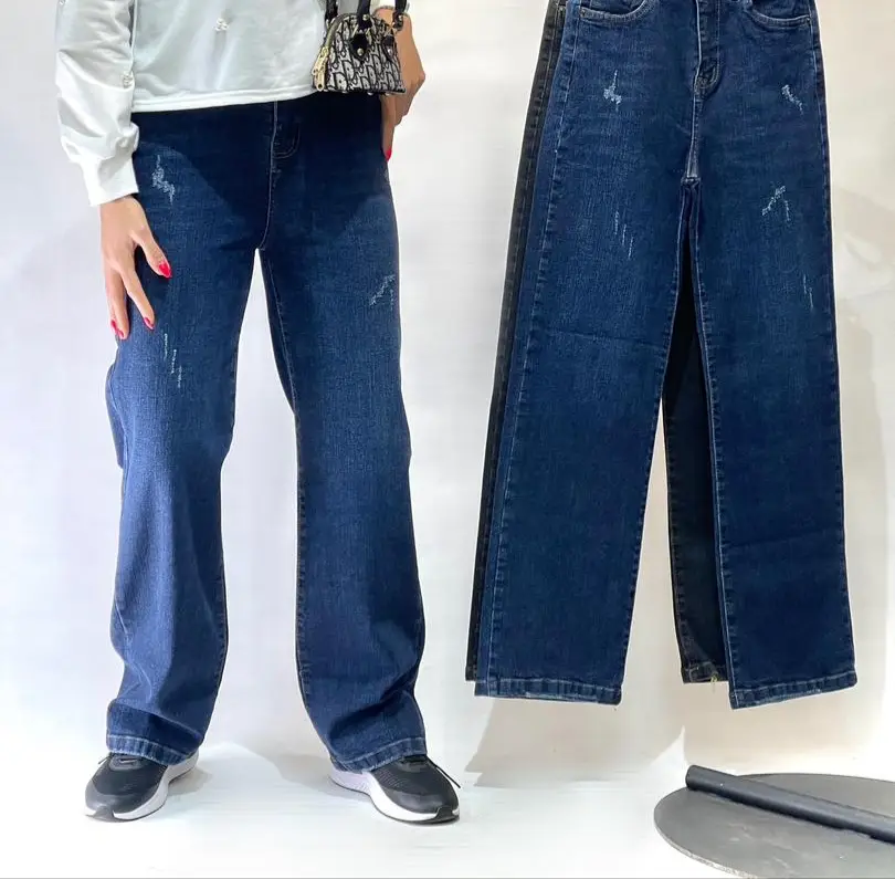 شلوار نیمبگ واید دورنگ (594) - Image 2