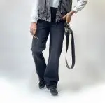 شلوار جین نیمبگ ذغالی (595) - Image 2