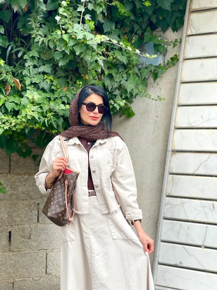 کت کراپ رنگی پایین ریشدار بهار(597) - Image 11