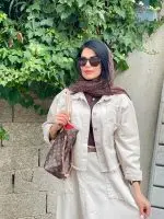 کت کراپ رنگی پایین ریشدار بهار(597) - Image 9