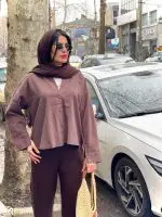 شومیز سیلک رنگی آسمان (601) - Image 19