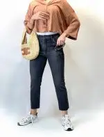 شلوار واید پایین کات درسه رنگ (612) - Image 12