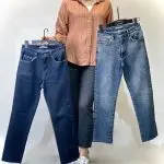 شلوار واید پایین کات درسه رنگ (612)