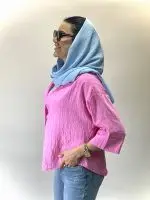 شومیز میله‌ای ترمه (608) - Image 11