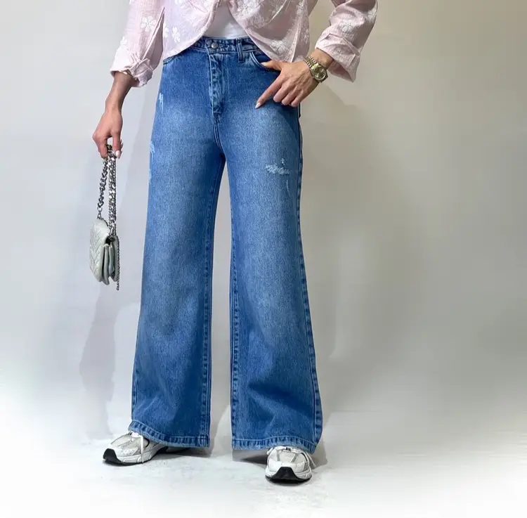 شلوار بگ در دورنگ (610) - Image 7