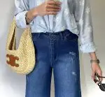 شلوار بگ در دورنگ (610) - Image 5