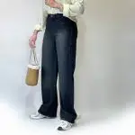 شلوار نیمبگ طیف موکا (611)