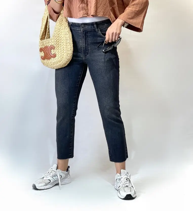 شلوار واید پایین کات درسه رنگ (612) - Image 8