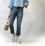 شلوار واید پایین کات درسه رنگ (612) - Image 9