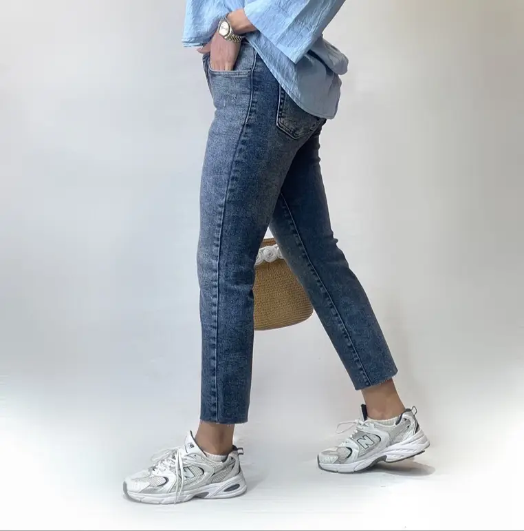 شلوار واید پایین کات درسه رنگ (612) - Image 6