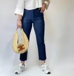 شلوار واید پایین کات درسه رنگ (612) - Image 4