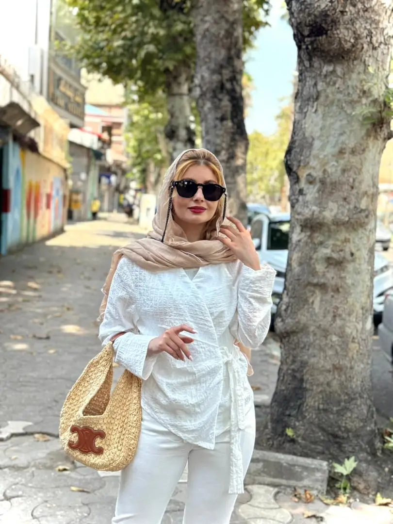 شومیز پری بغل گره (650) - Image 9